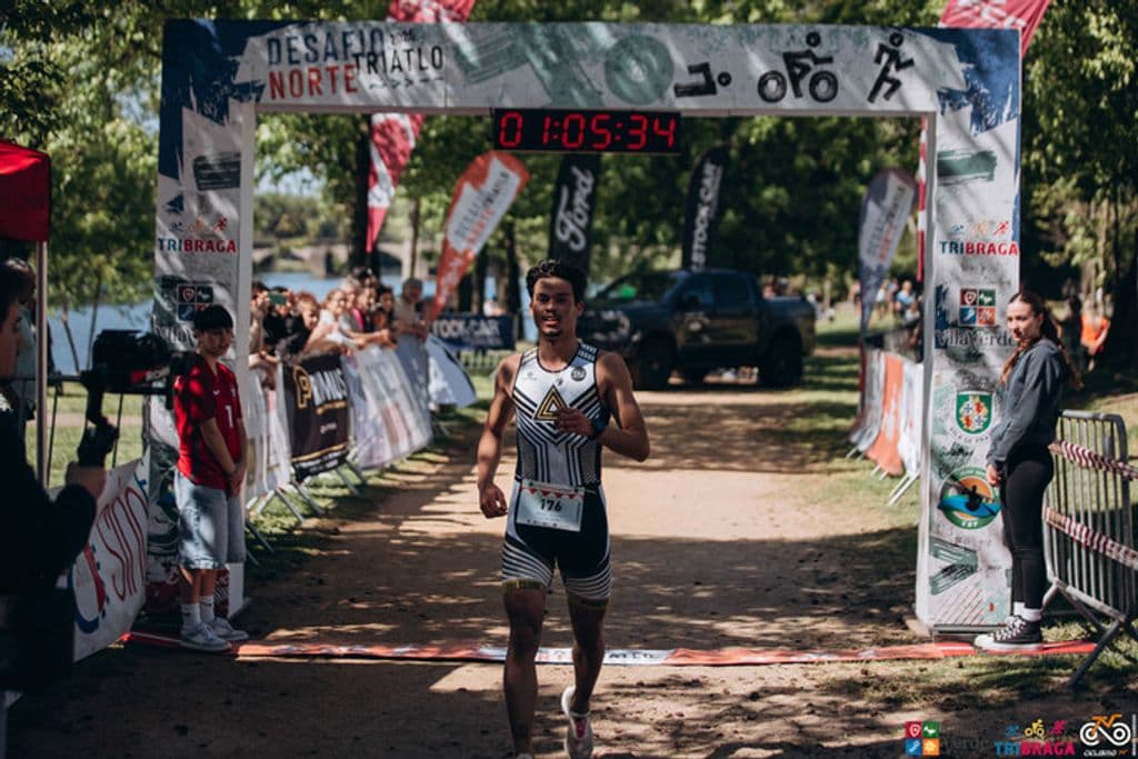 Atleta em prova no Desafio Norte