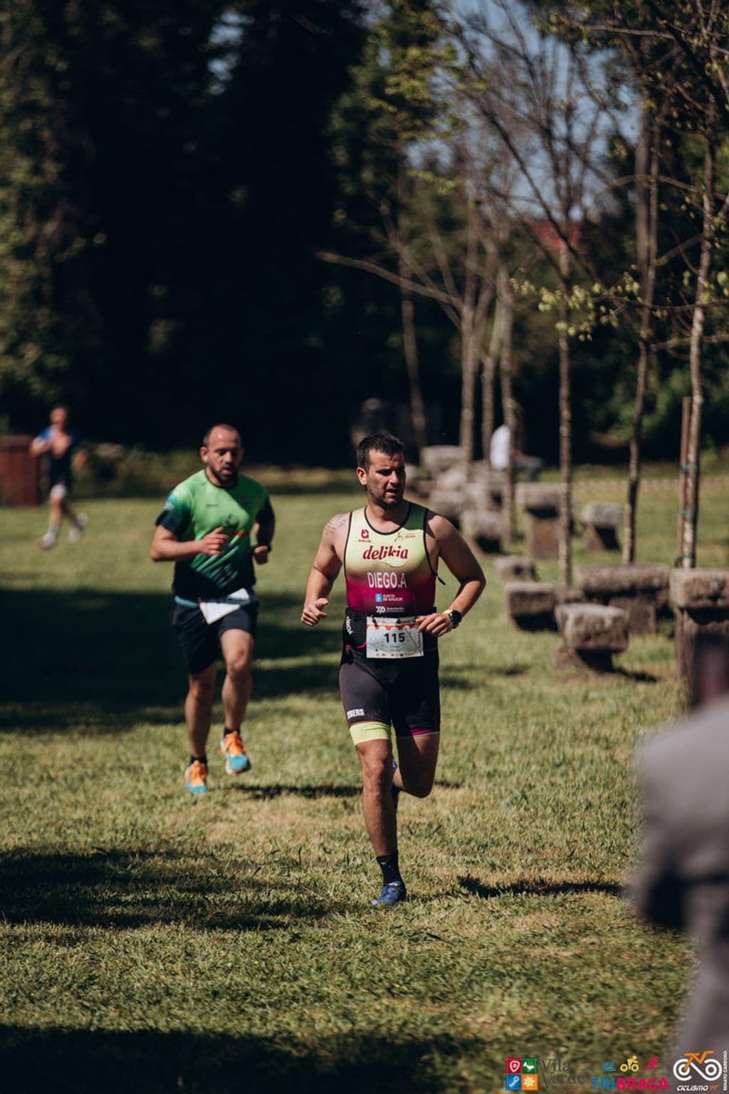 Atleta com o dorsal 115