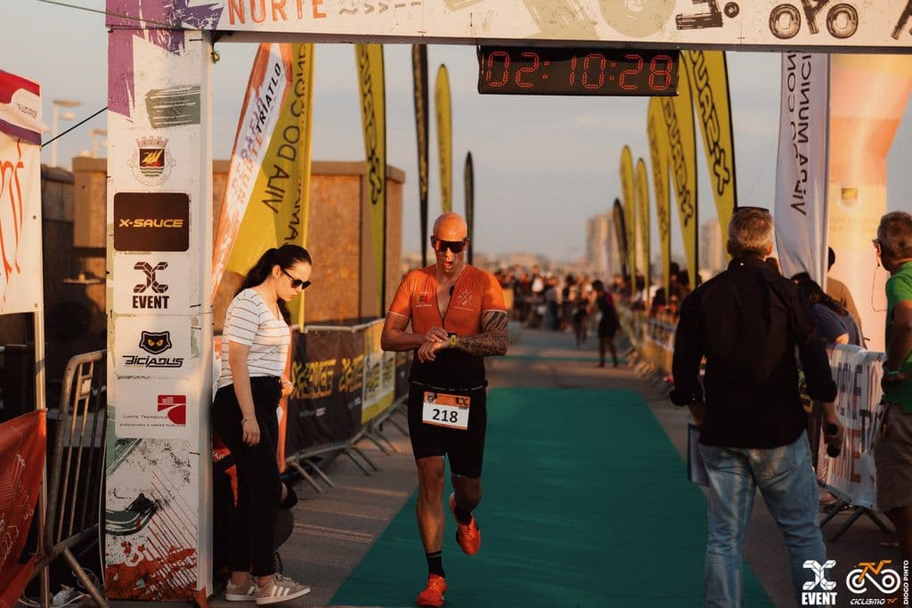 Atleta com o dorsal 218