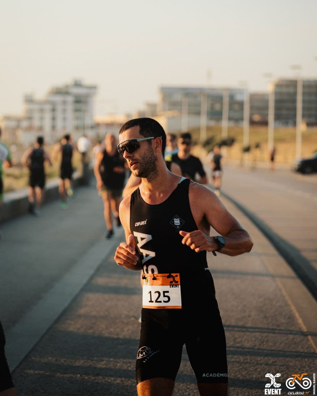 Atleta com o dorsal 125