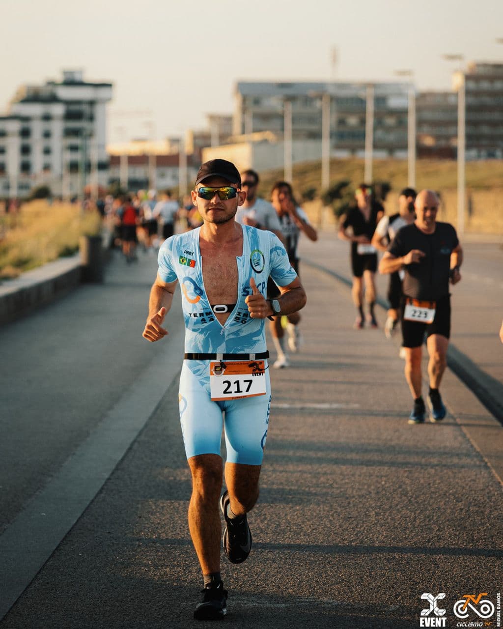 Atleta com o dorsal 223