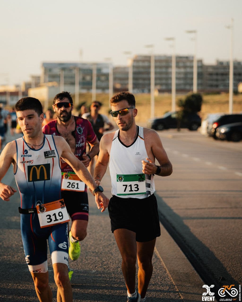 Atleta com o dorsal 261