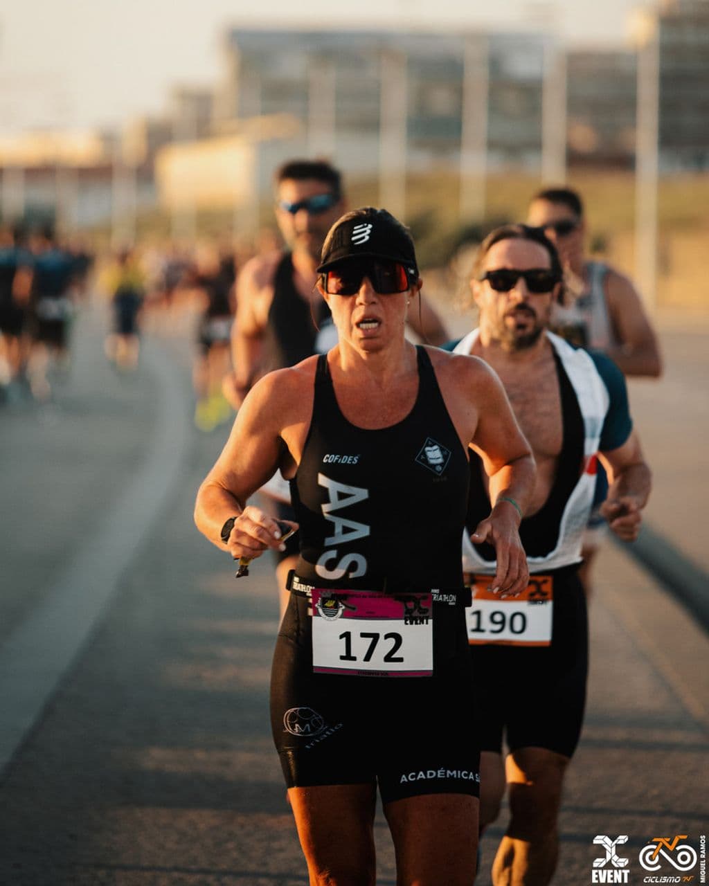 Atleta com o dorsal 172