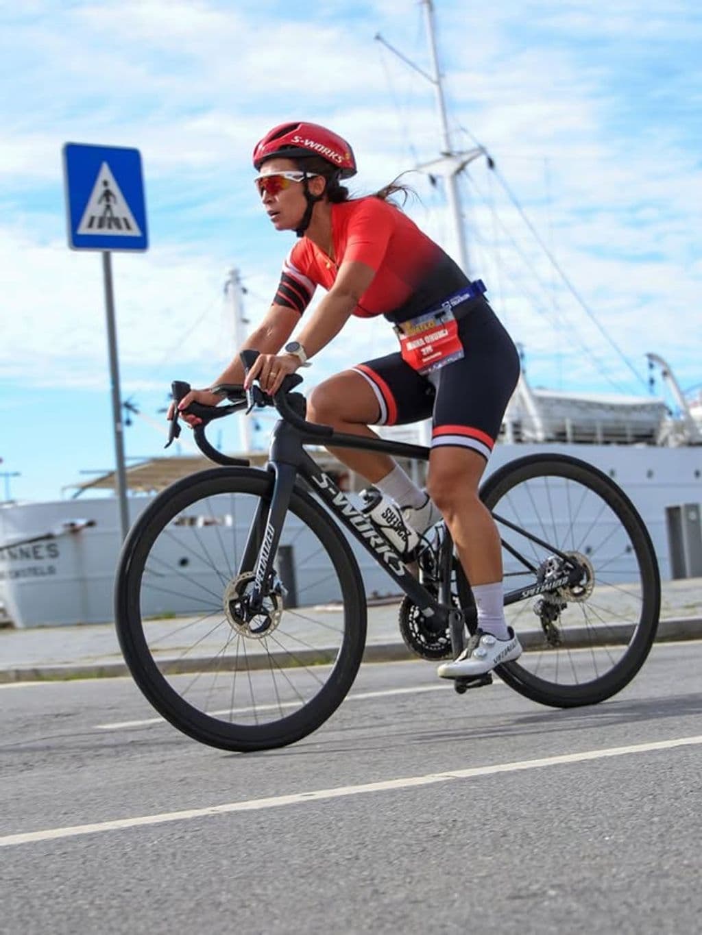Atleta com o dorsal 378