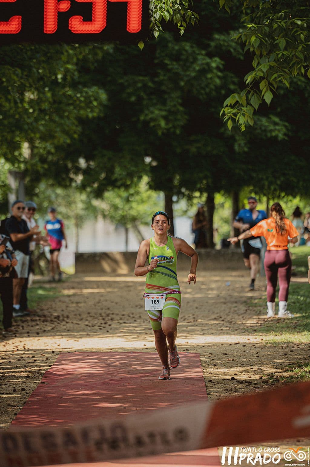 Atleta com o dorsal 189