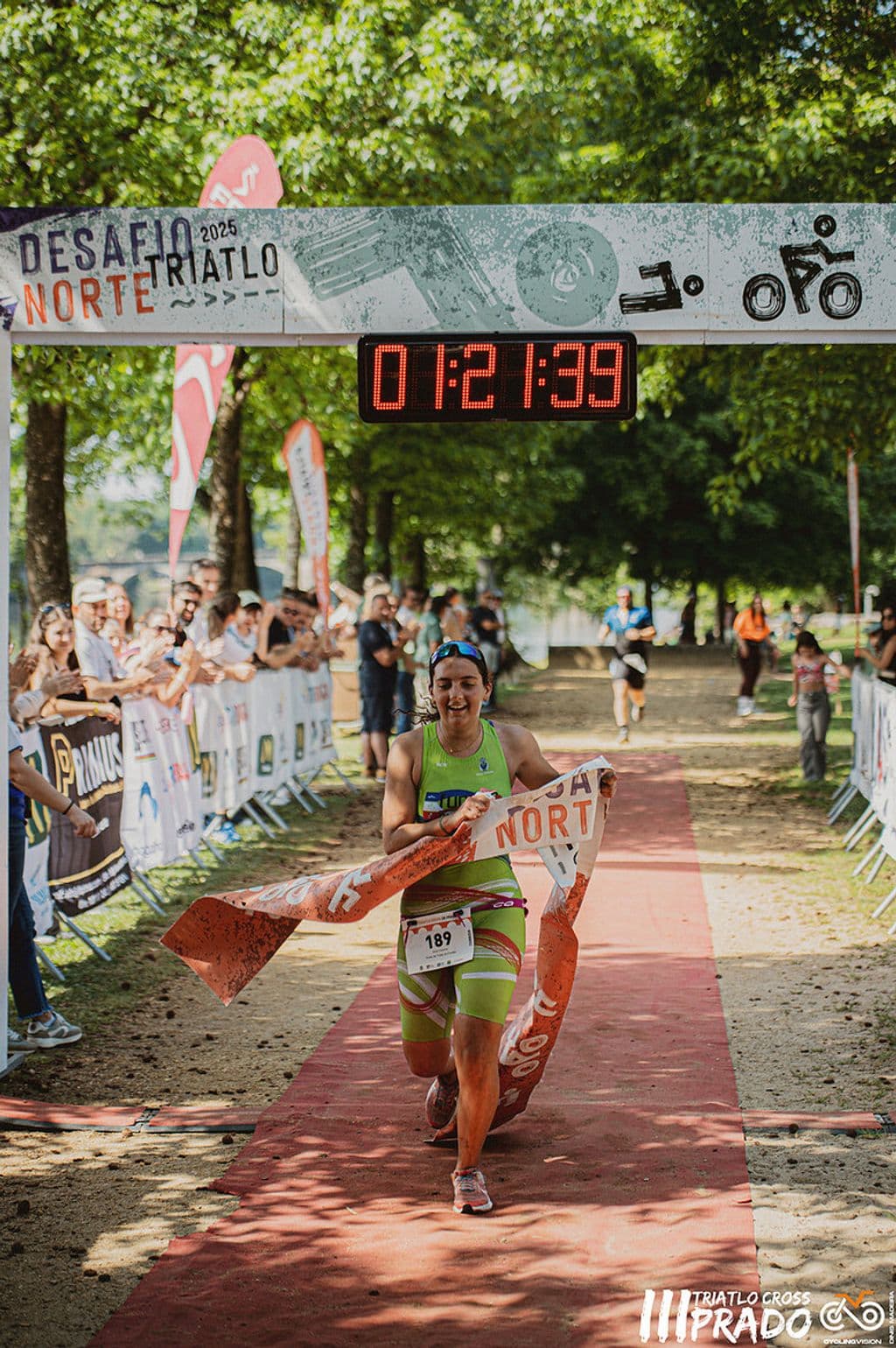 Atleta com o dorsal 189