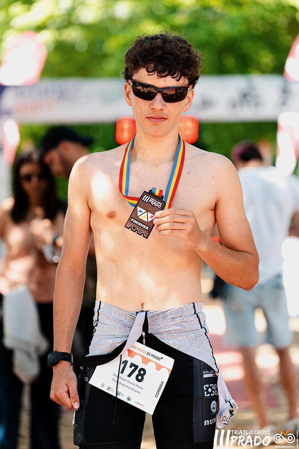 Atleta com o dorsal 178