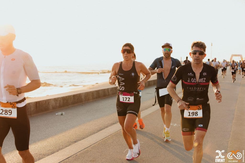 Atleta com o dorsal 198