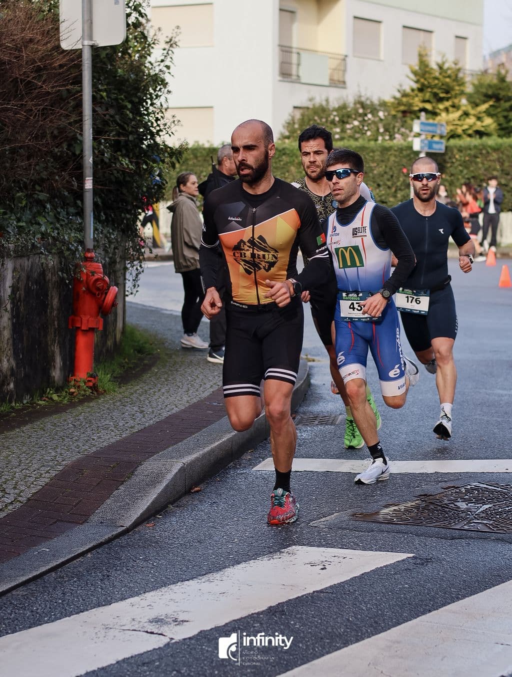 Atleta com o dorsal 307