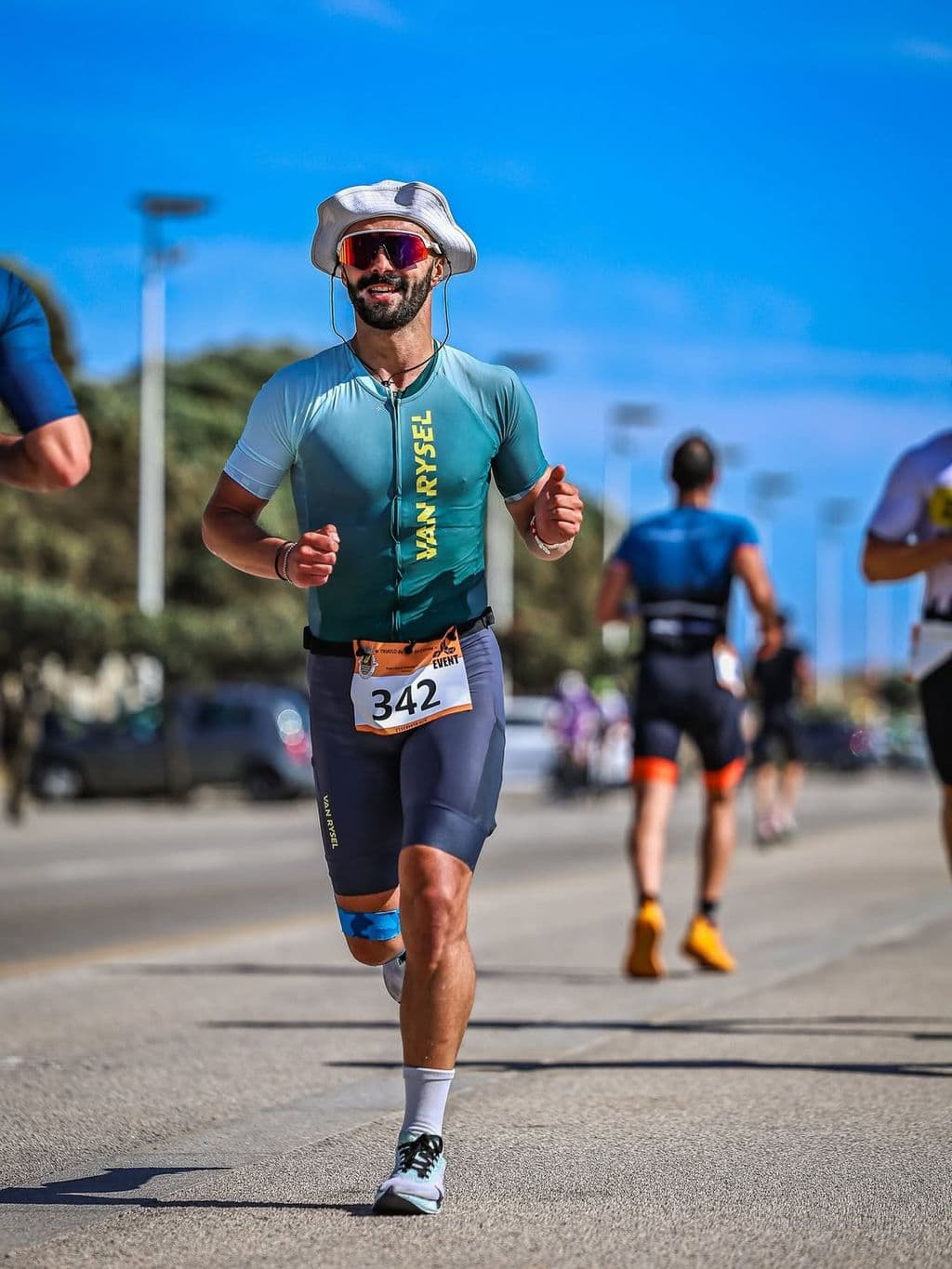 Atleta com o dorsal 342