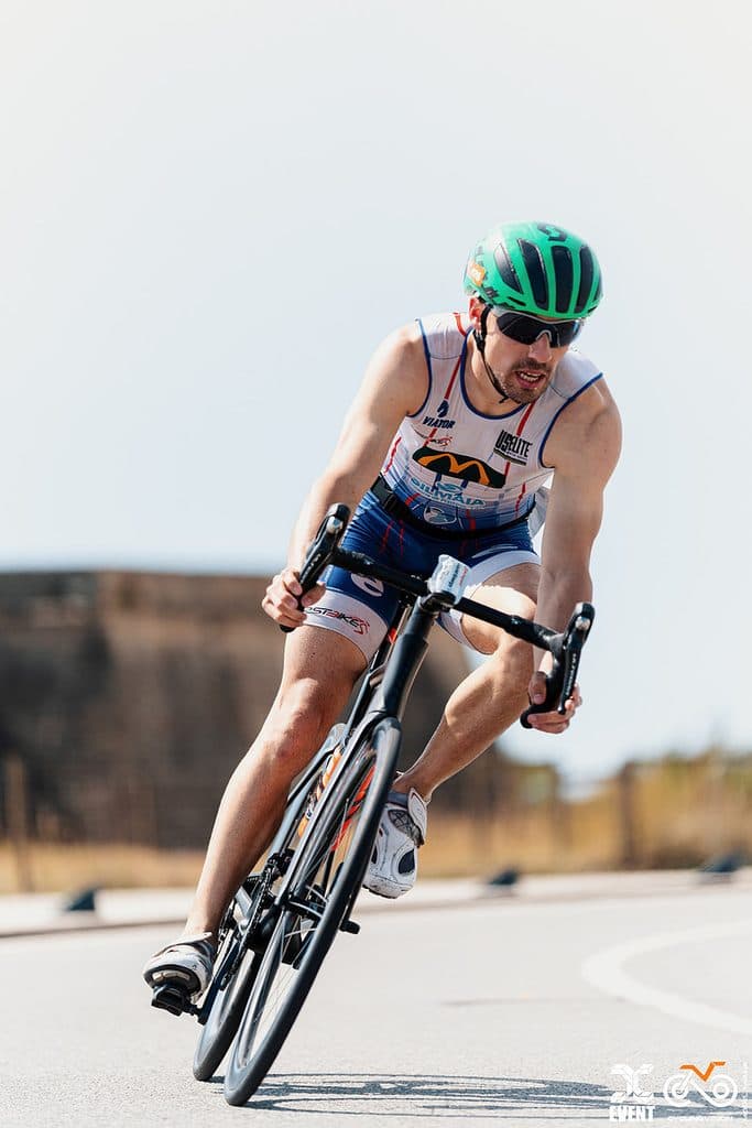 Atleta em prova no Desafio Norte