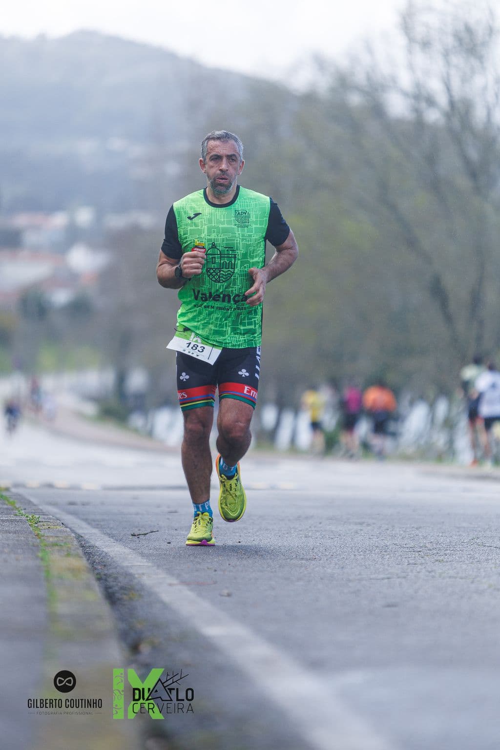 Atleta com o dorsal 183