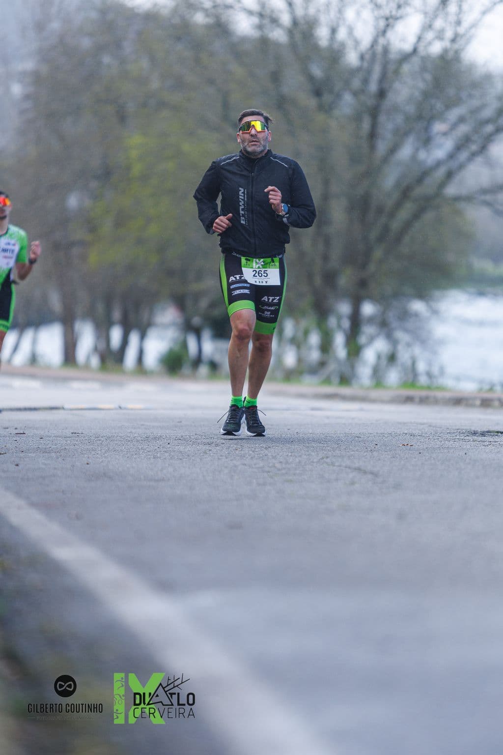 Atleta com o dorsal 265