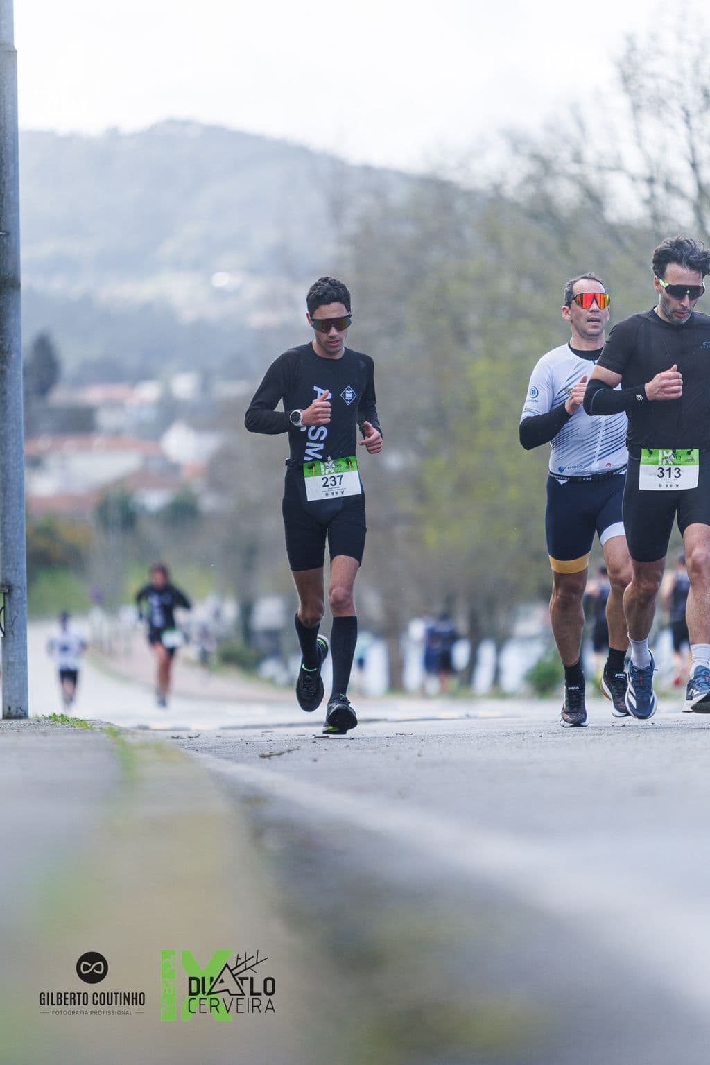 Atleta com o dorsal 313