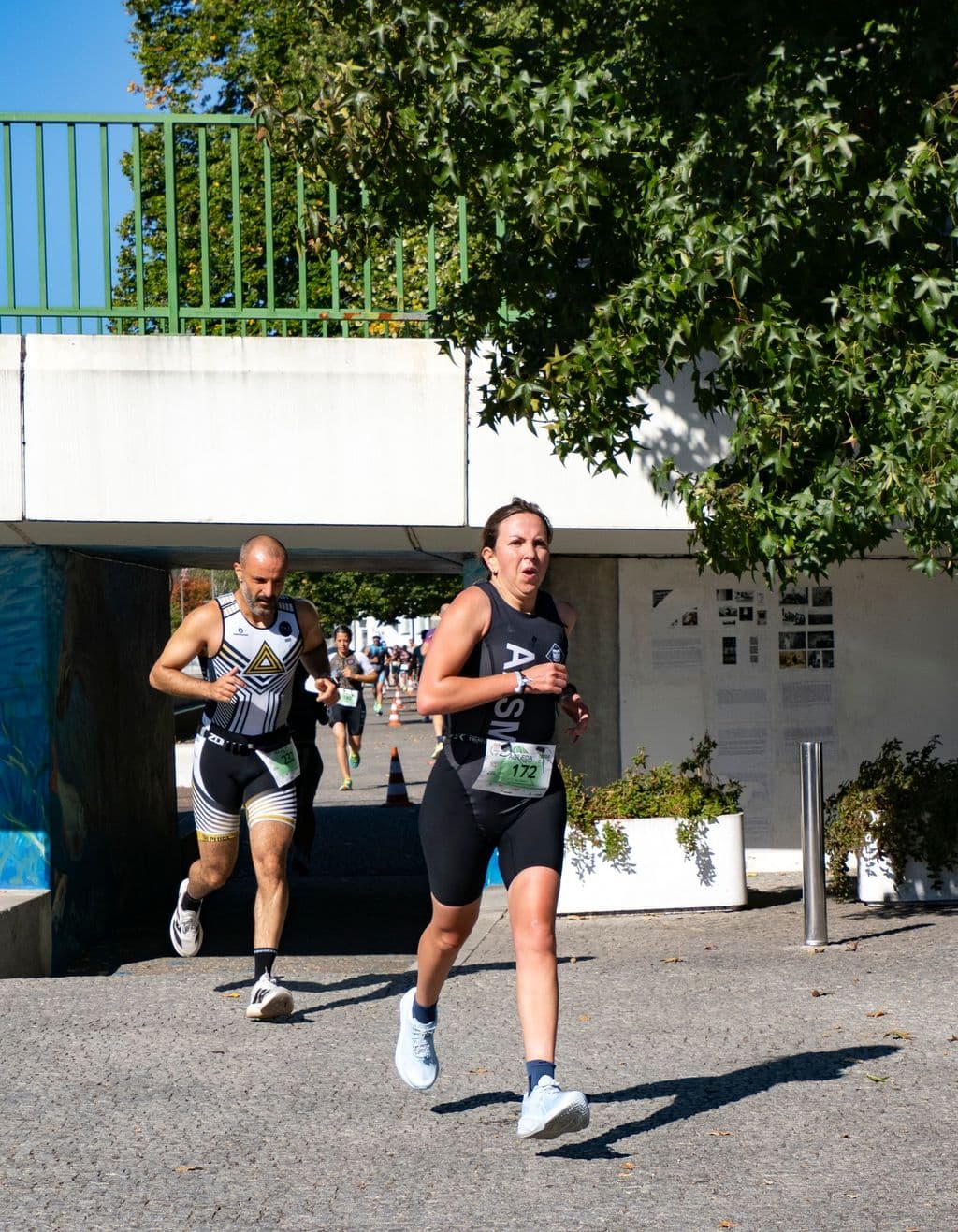 Atleta com o dorsal 172