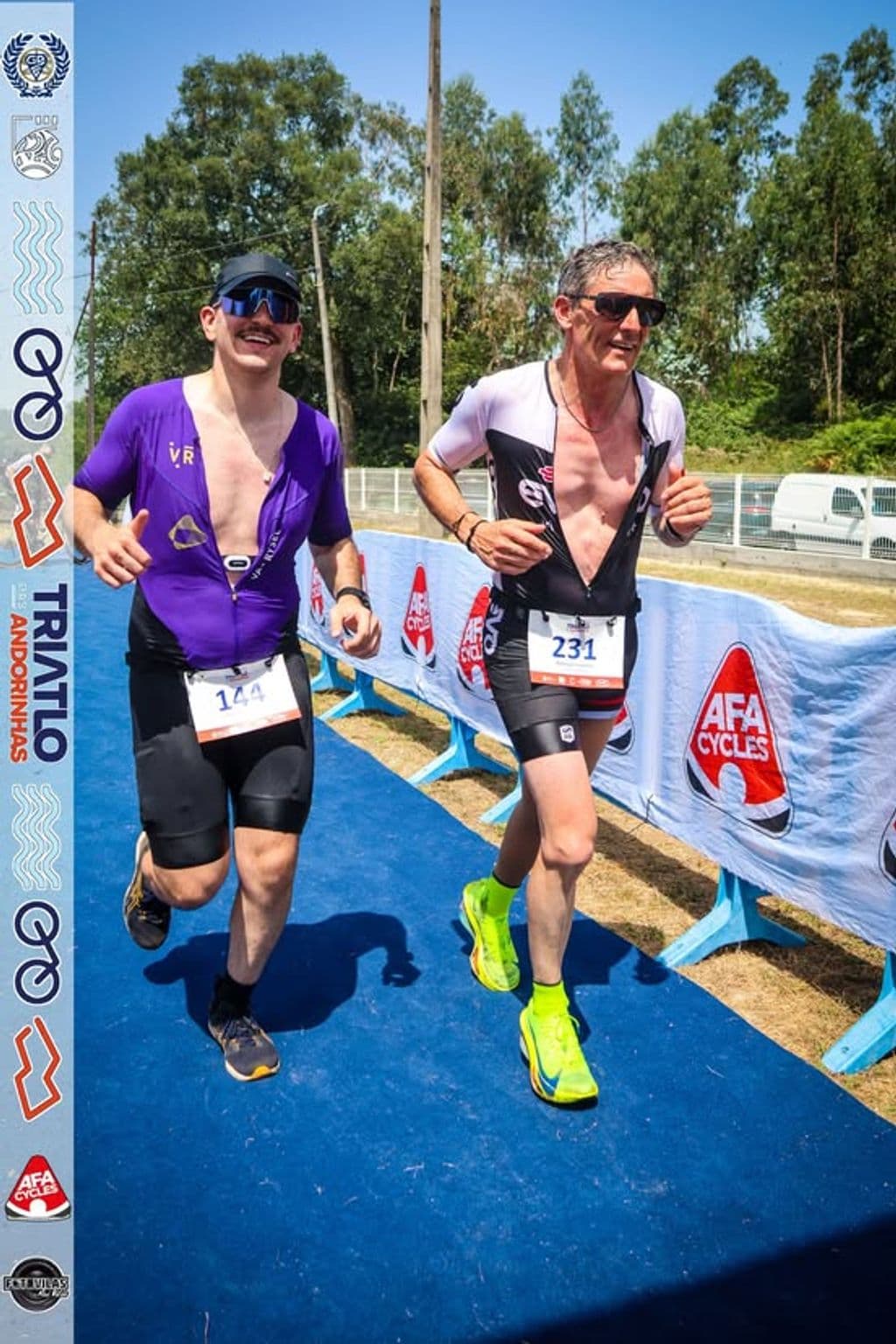 Atleta com o dorsal 231