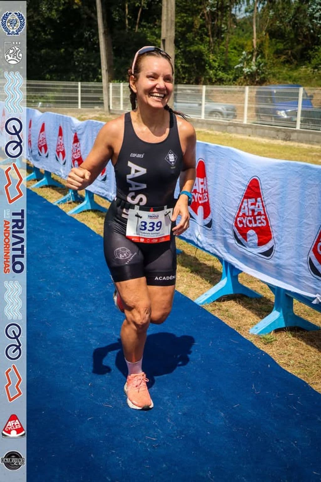 Atleta com o dorsal 339
