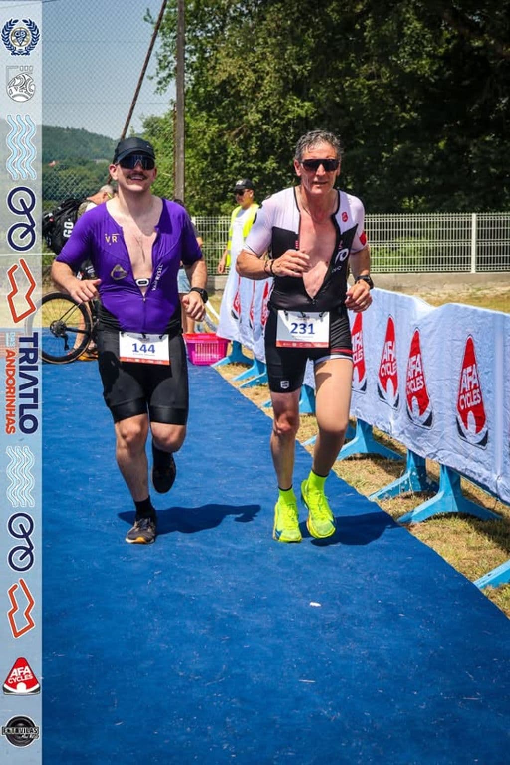 Atleta com o dorsal 231
