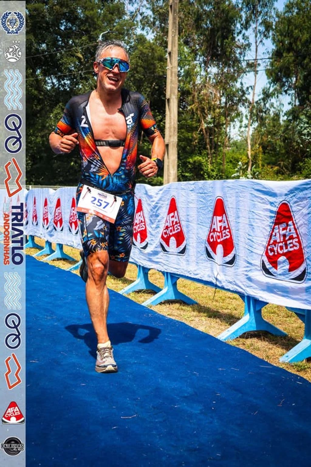 Atleta com o dorsal 257