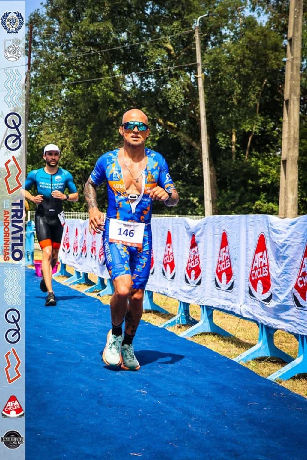 Atleta com o dorsal 146
