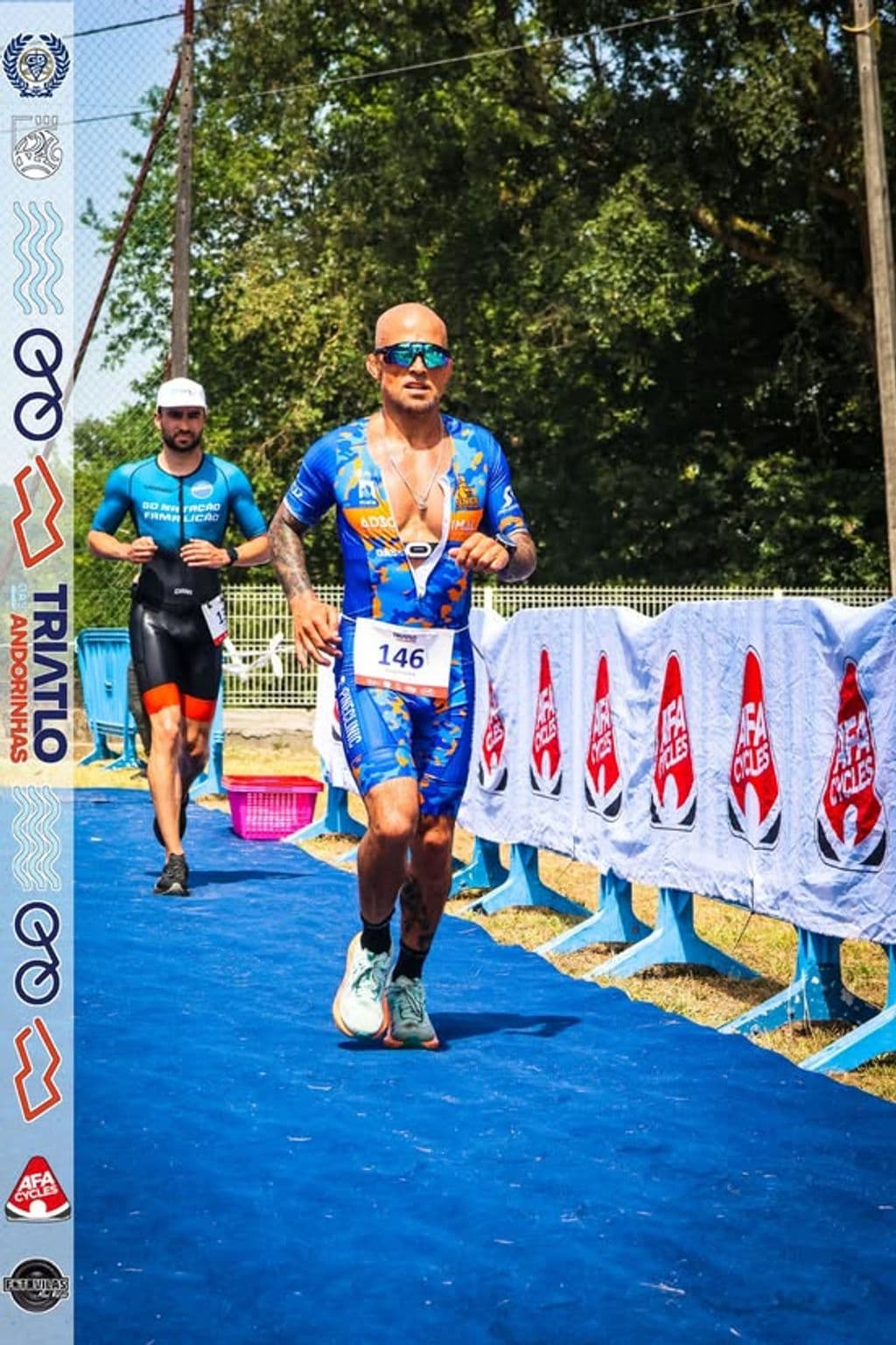 Atleta com o dorsal 146