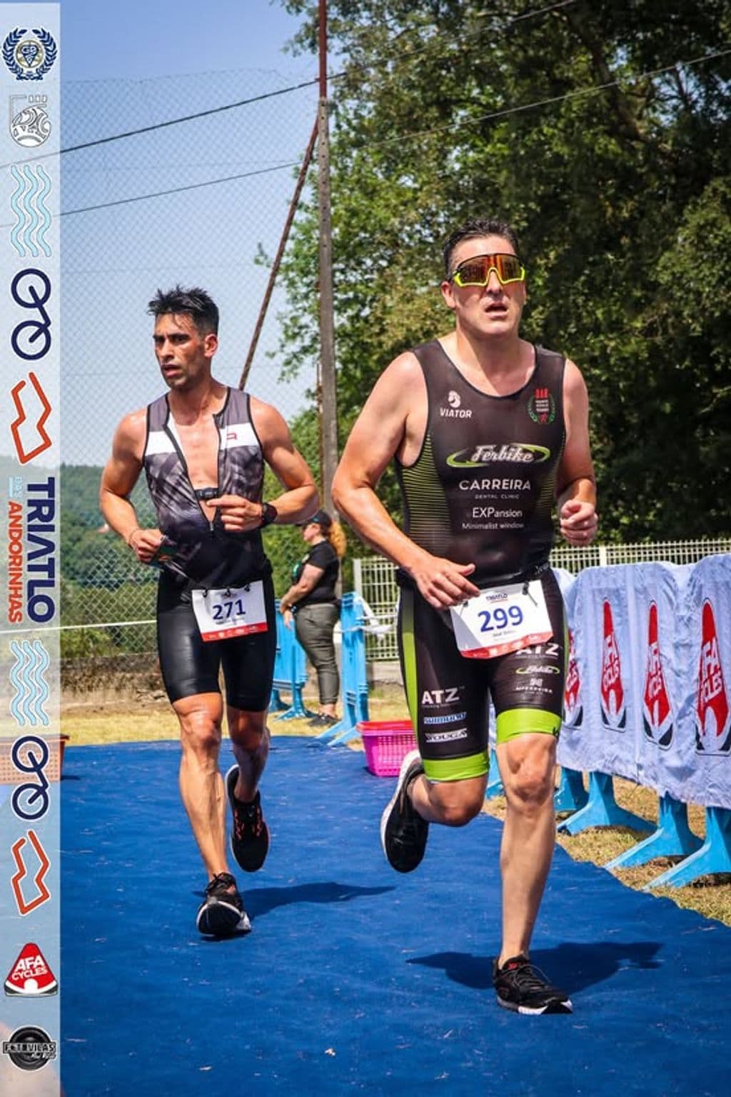 Atleta com o dorsal 299