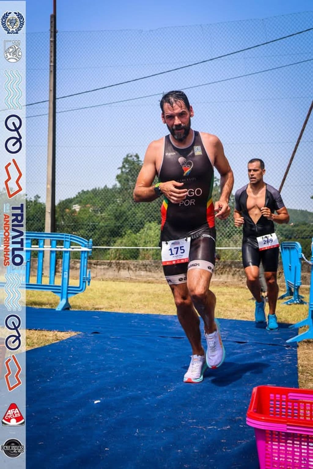 Atleta com o dorsal 175