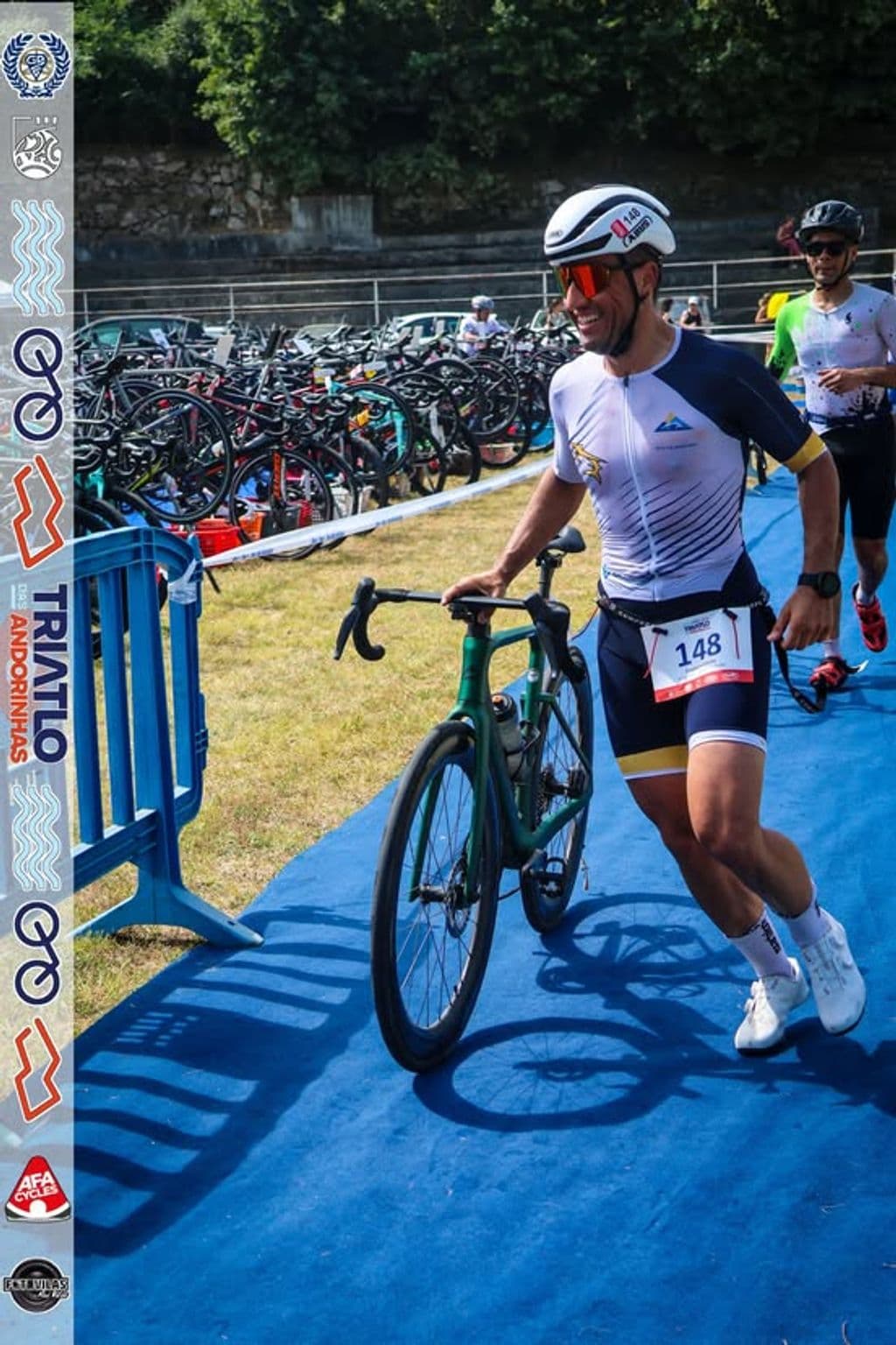 Atleta com o dorsal 148