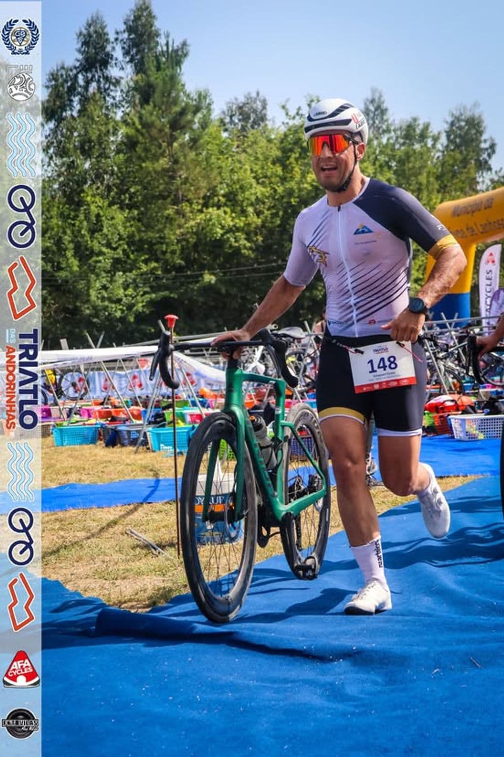 Atleta com o dorsal 148