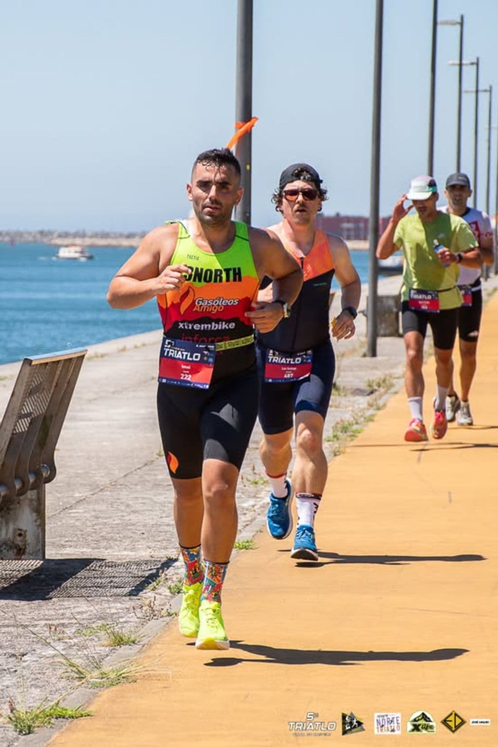 Atleta com o dorsal 222