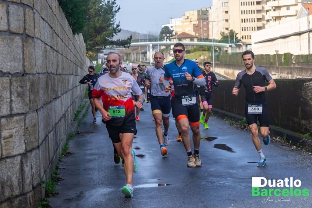 Atleta com o dorsal 132