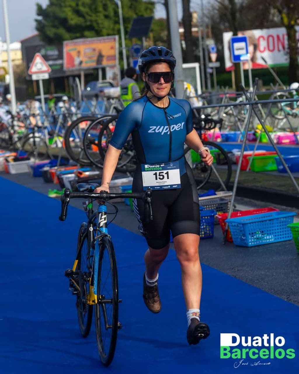 Atleta com o dorsal 151