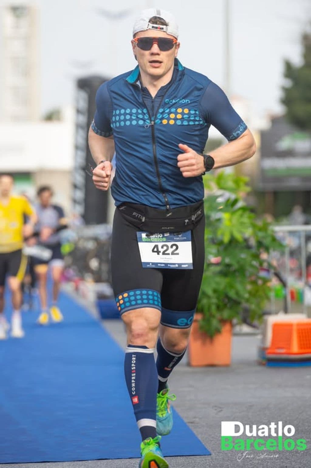 Atleta com o dorsal 422