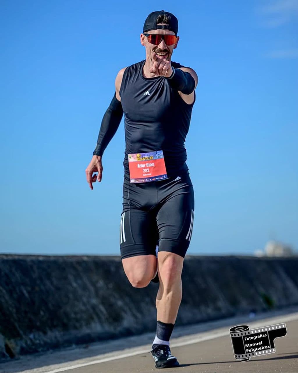 Atleta com o dorsal 282