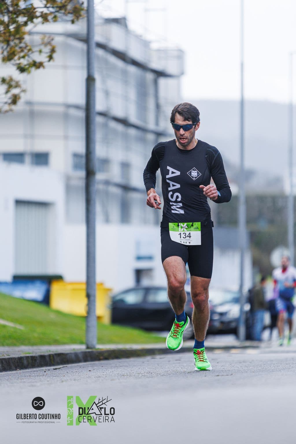 Atleta com o dorsal 134