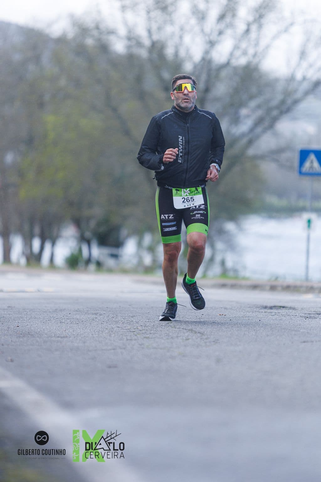 Atleta com o dorsal 265