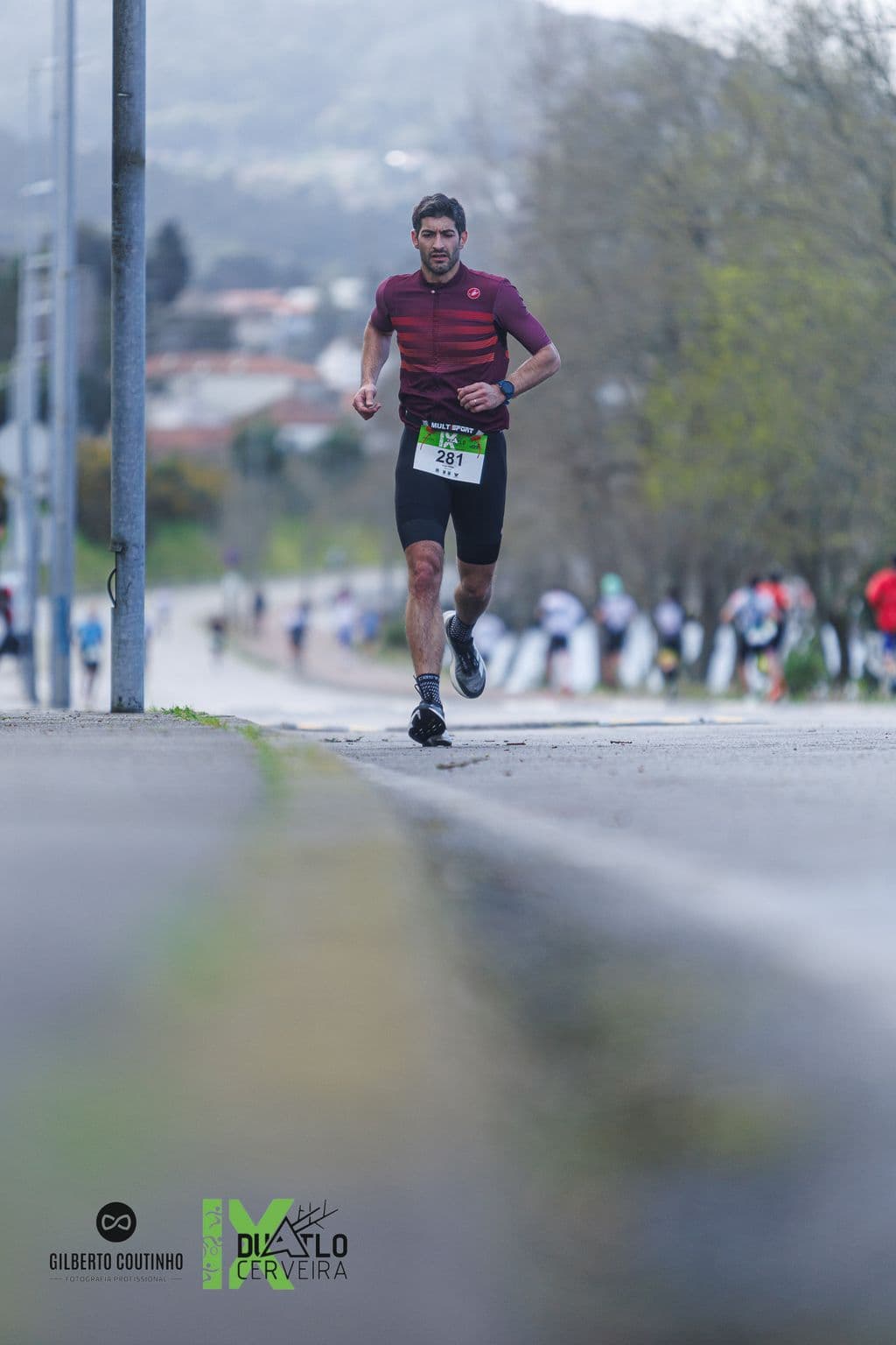 Atleta com o dorsal 281