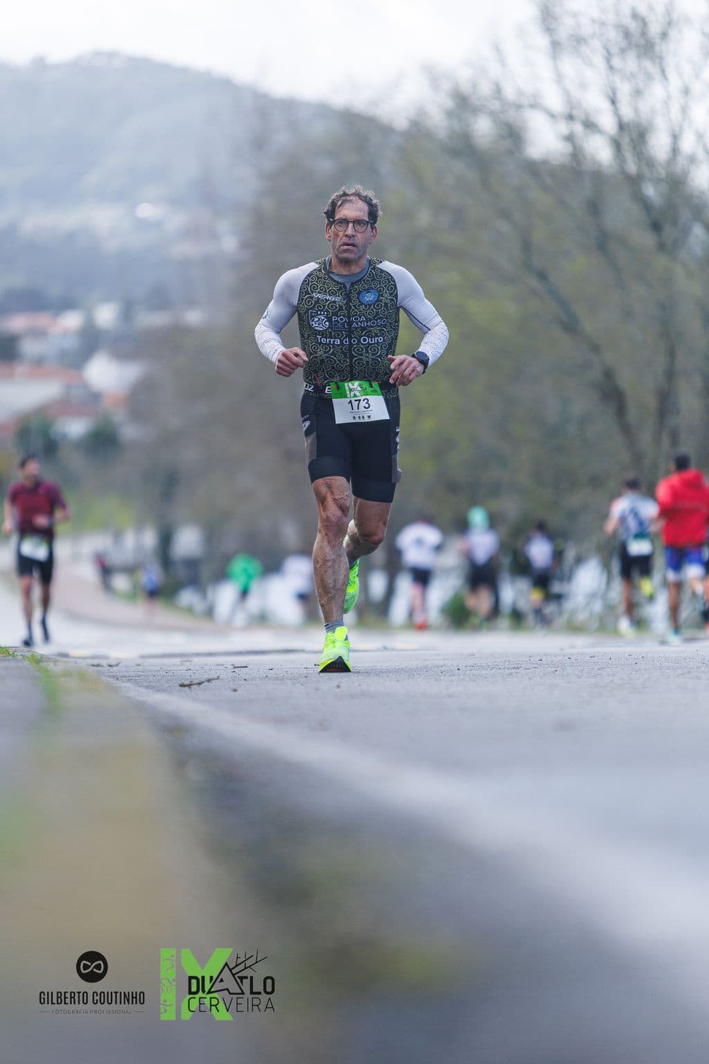 Atleta com o dorsal 173