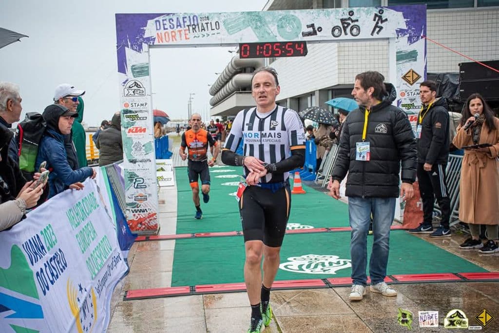 Atleta com o dorsal 202