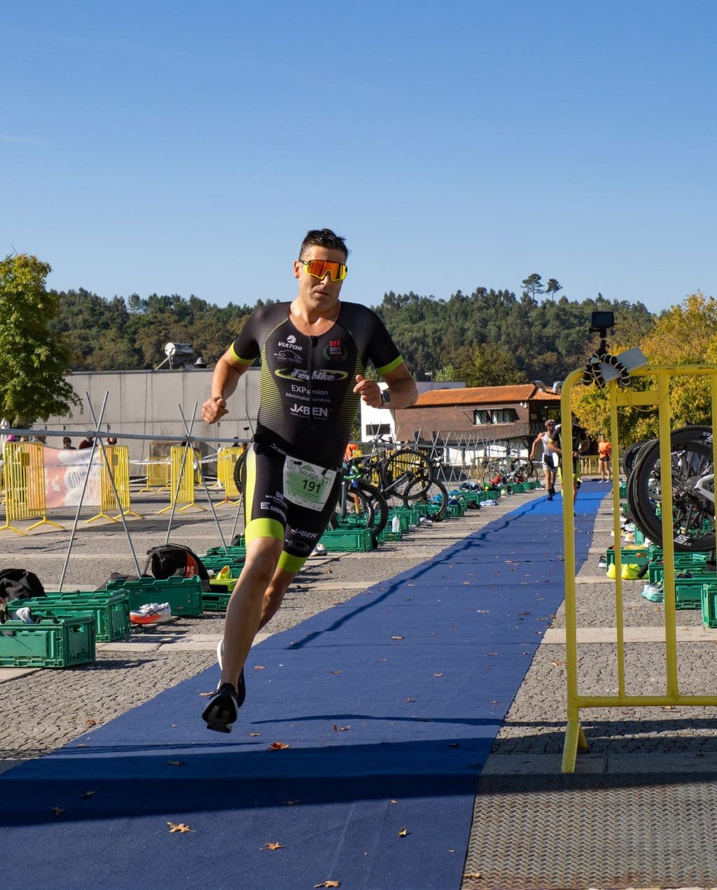 Atleta com o dorsal 191