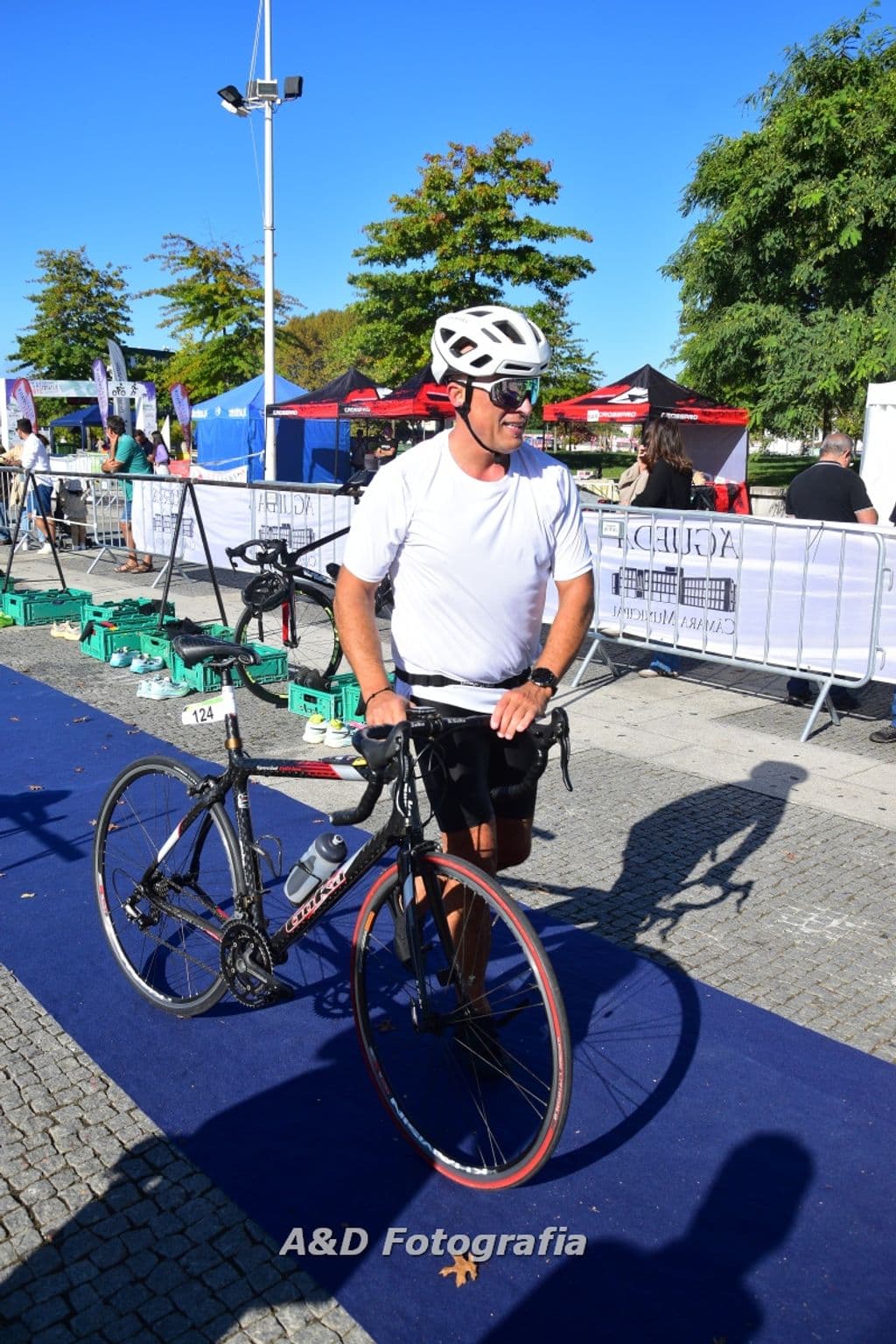 Atleta com o dorsal 124