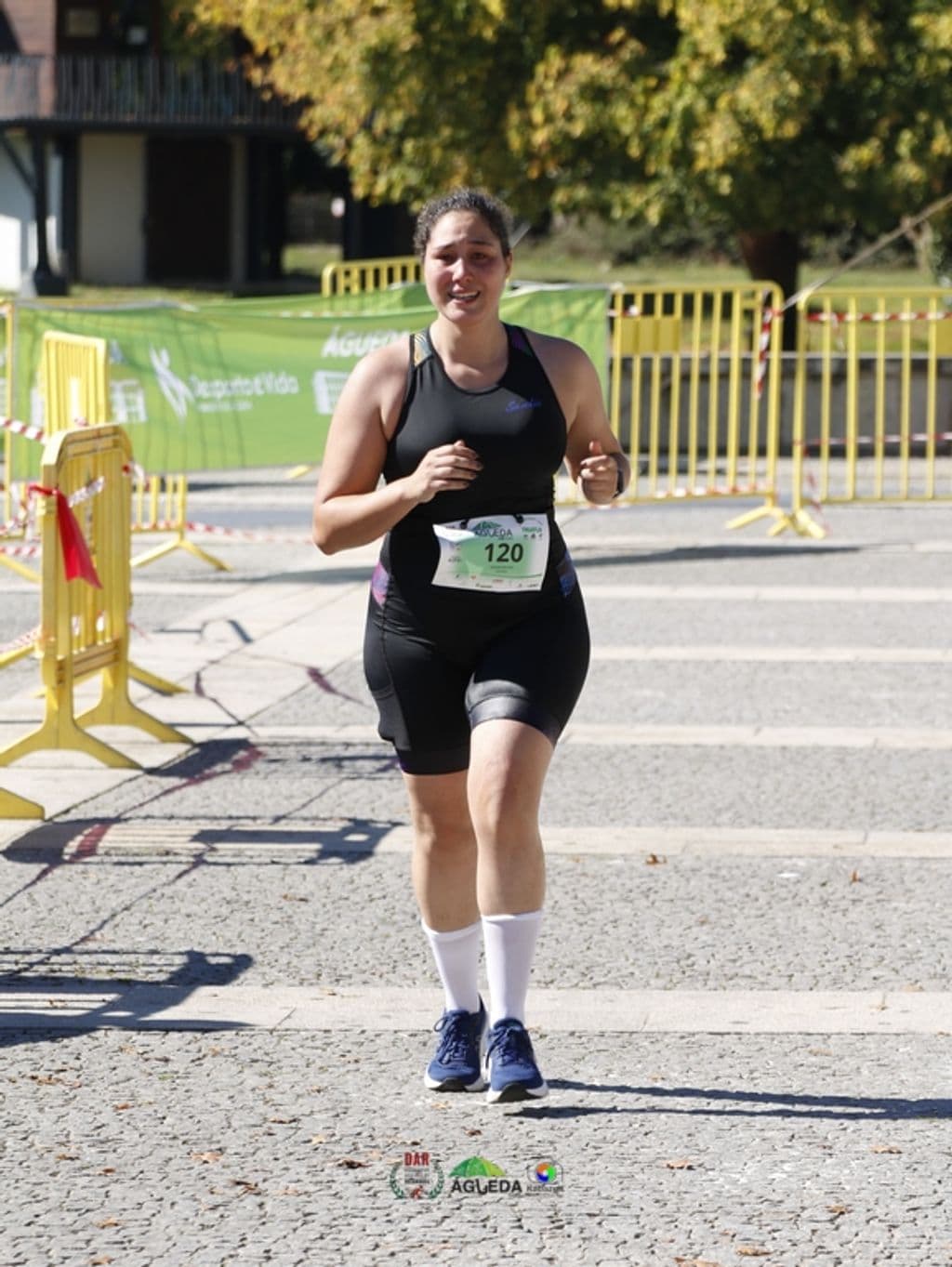 Atleta com o dorsal 120