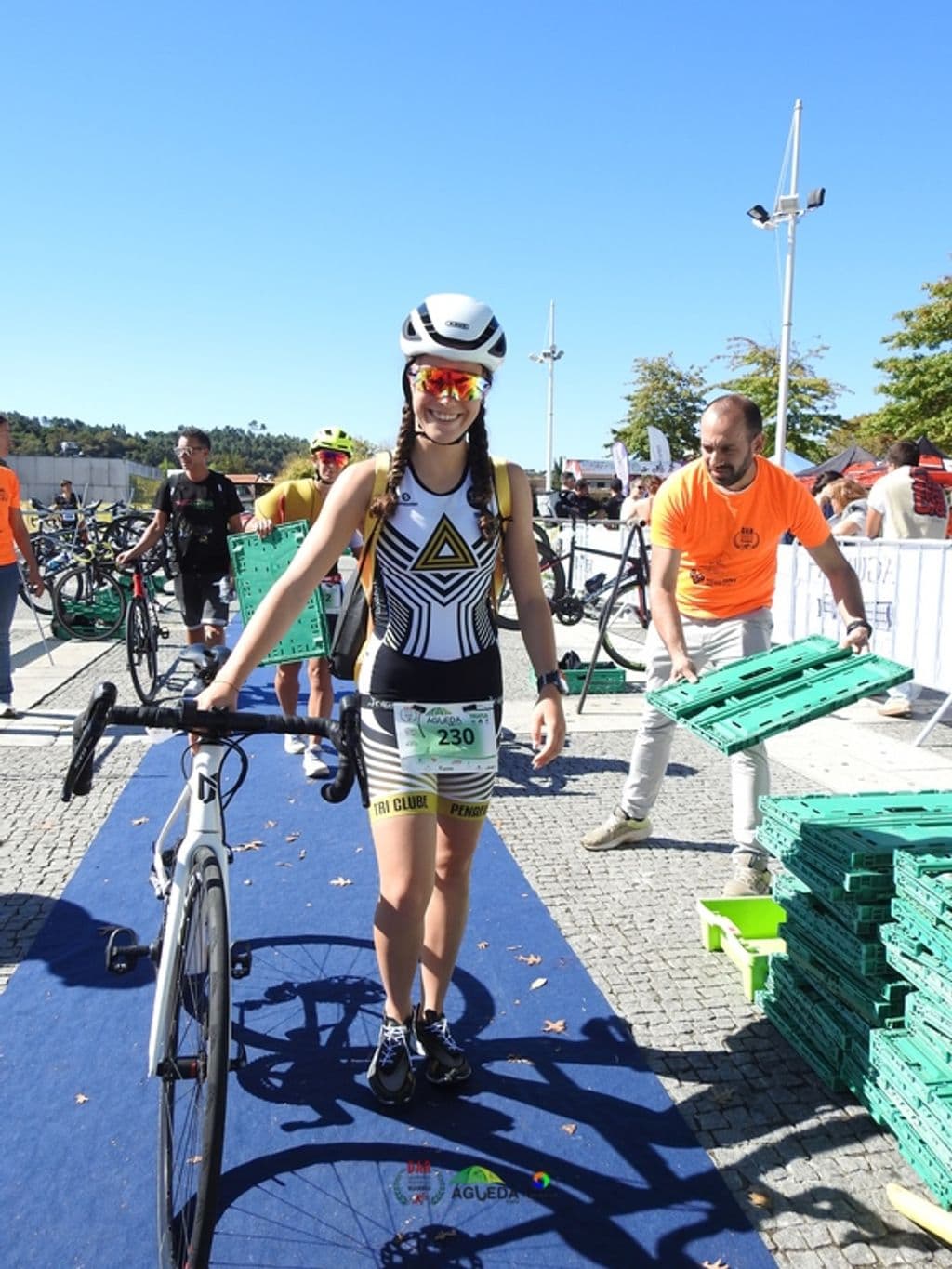 Atleta com o dorsal 230