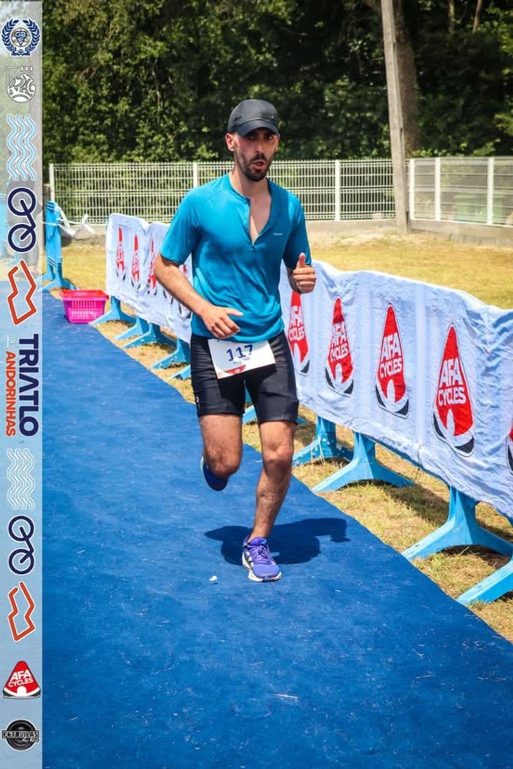 Atleta com o dorsal 117