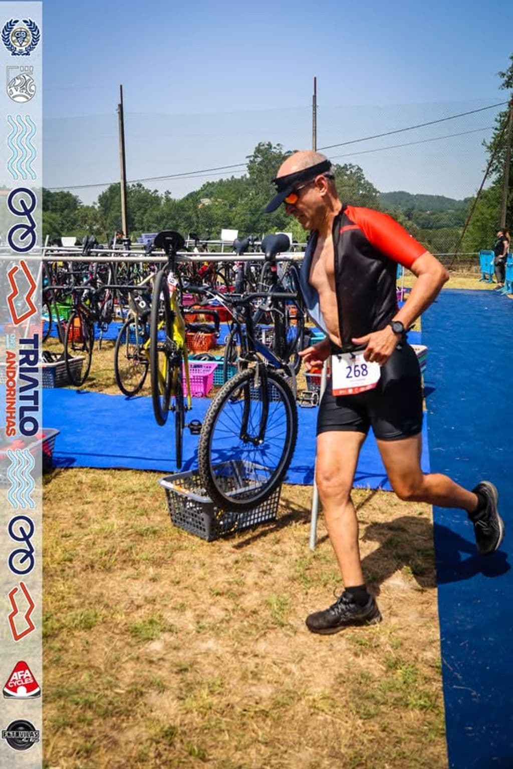 Atleta com o dorsal 268