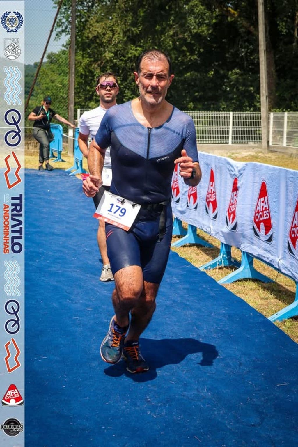 Atleta com o dorsal 179