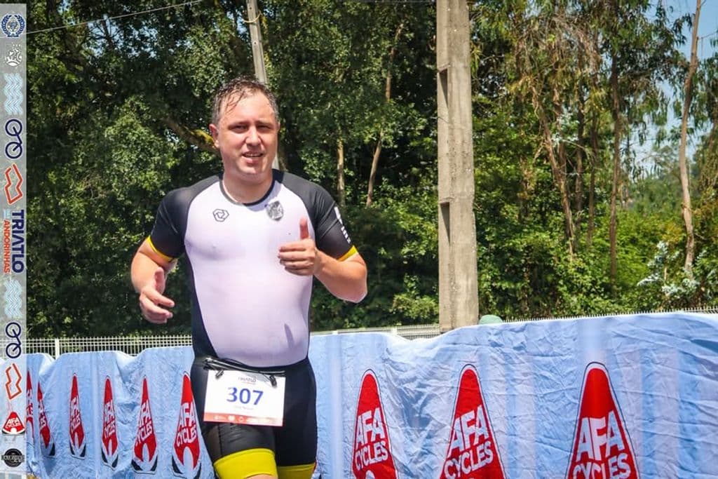 Atleta com o dorsal 307