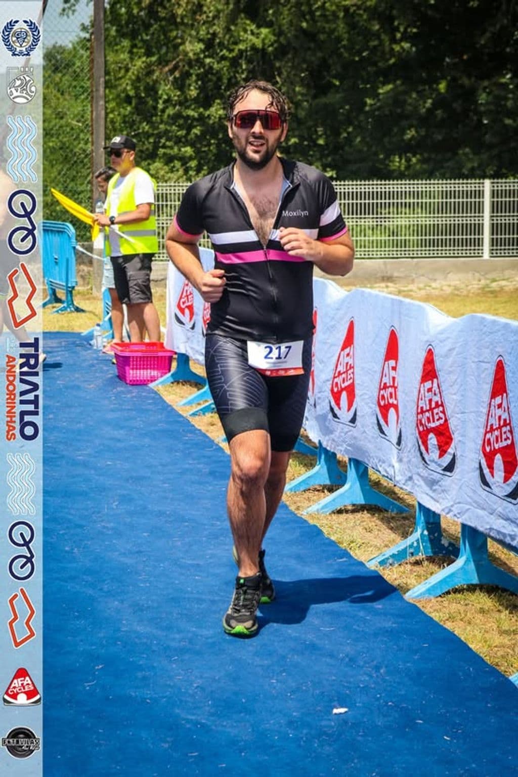 Atleta com o dorsal 217