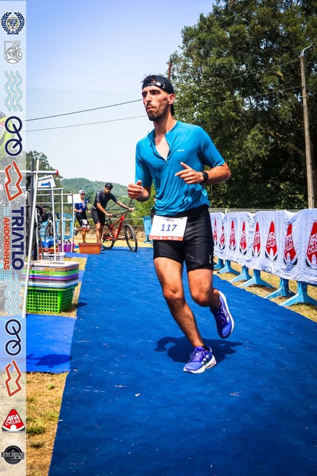 Atleta com o dorsal 117