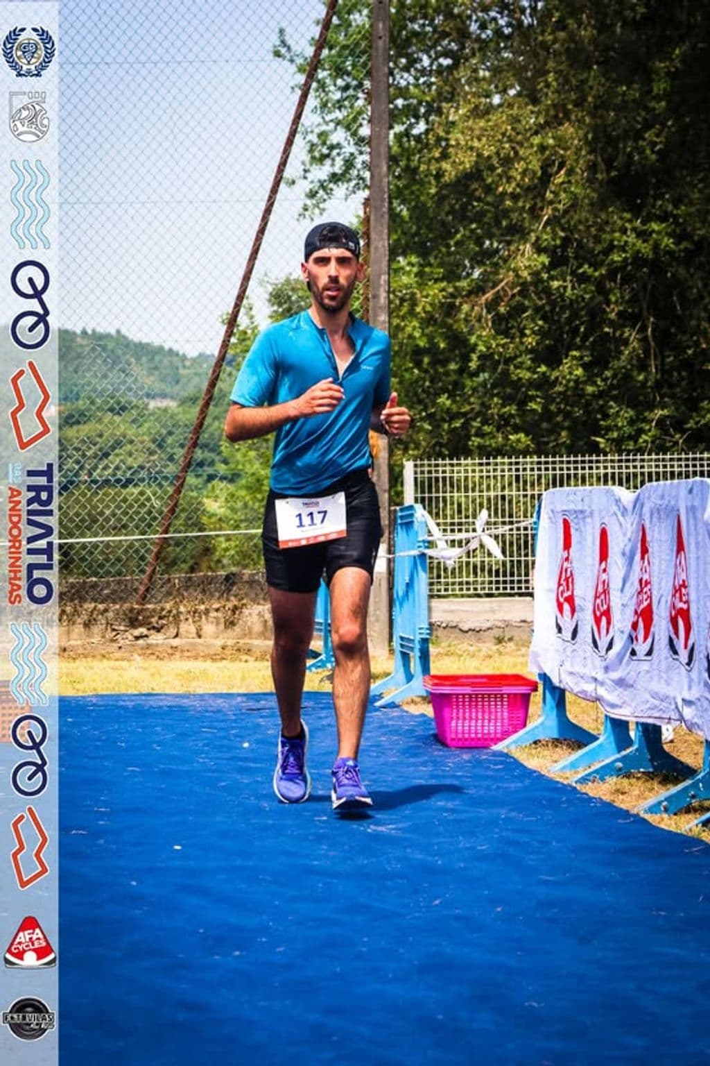 Atleta com o dorsal 117